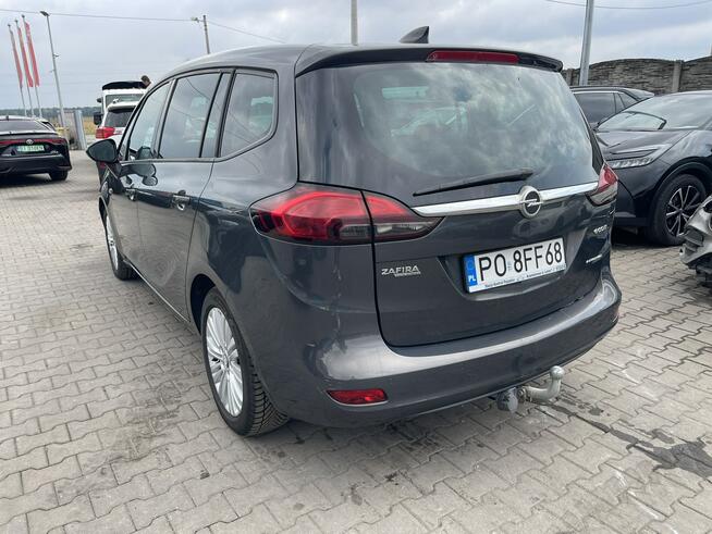 Opel Zafira Tourer HAK Klimatyzacja Kamera Tempomat 7 Os.