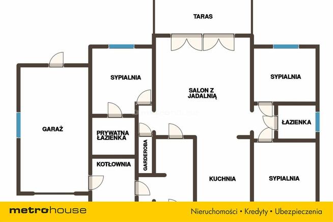 Dom 127 m² - Taras - Las - Fotowoltaika
