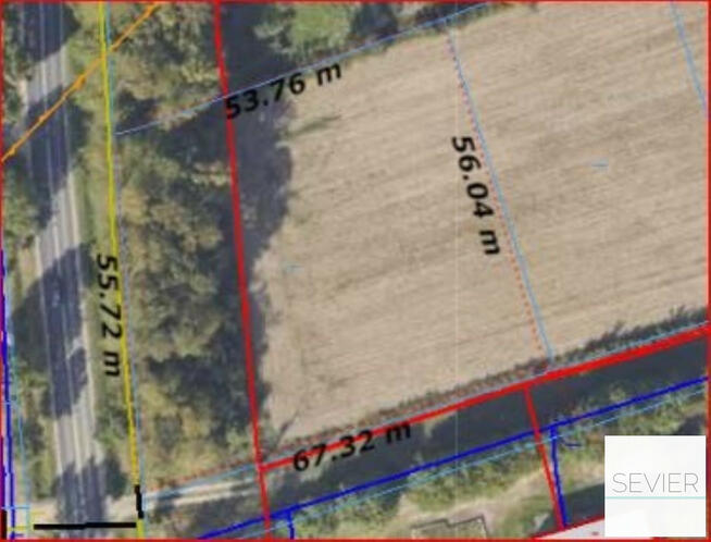 DZIAŁKA SIEDLISKOWA 3389 m² Z WARUNKAMI ZABUDOWY