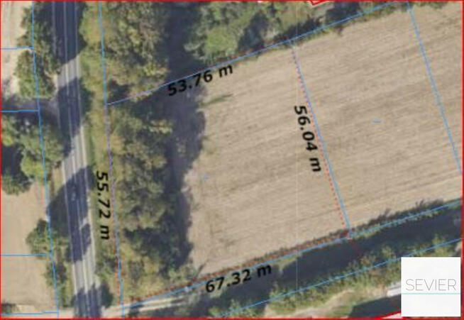 DZIAŁKA SIEDLISKOWA 3389 m² Z WARUNKAMI ZABUDOWY