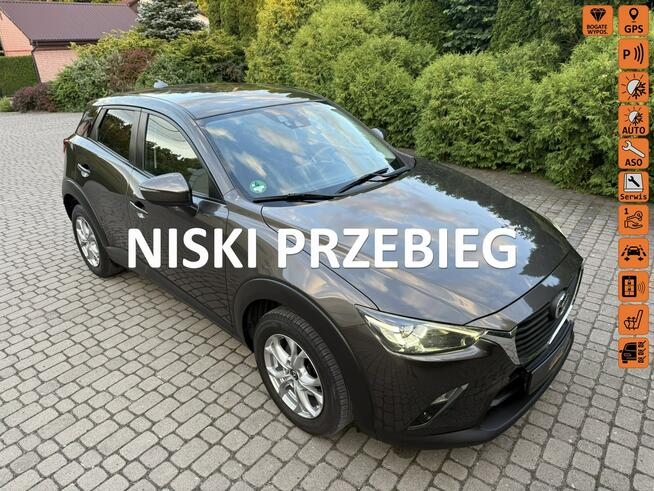 Mazda CX-3 Bardzo ładny egzemplarz, pierwsza rej. 2017, Alufelgi, Nawigacja.