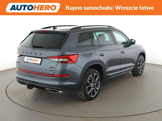 Škoda Kodiaq RS 4x4 automat 239KM virtual alcantara grzane fotele climatronic kamer