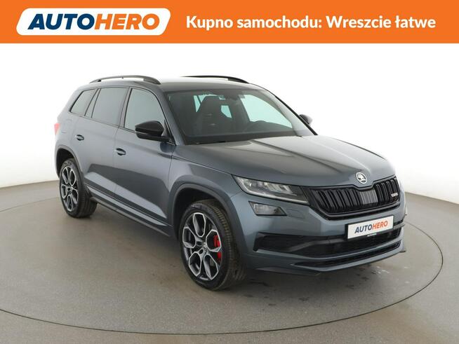 Škoda Kodiaq RS 4x4 automat 239KM virtual alcantara grzane fotele climatronic kamer