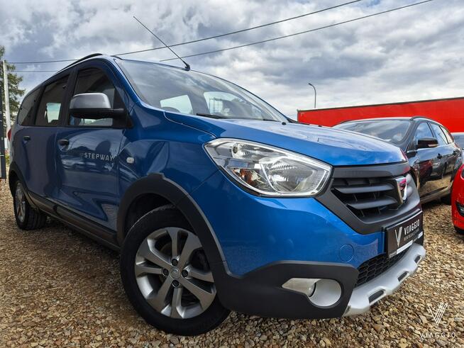 Dacia Lodgy 1.2 Stepway 115KM 7 foteli KLIMA czujniki BEZWYPADEK 2017