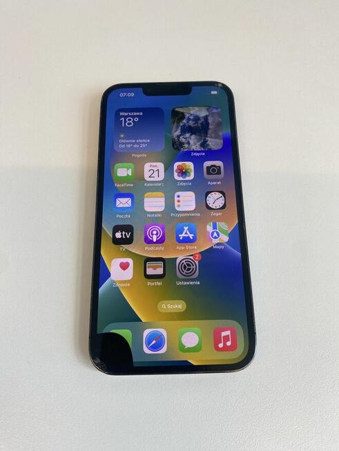 OKAZJA - telefon marki Iphone 13 pro, 128 GB - druga obniżka