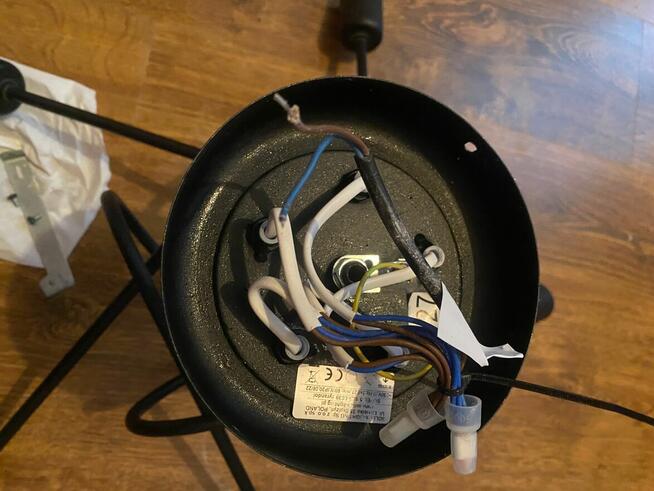 Żyrandol Supeł 5 lampa wisząca na 5 żarówek