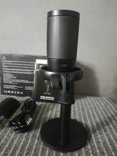 Mikrofon Gamingowy Pojemnościowy Coconise ME68 RGB