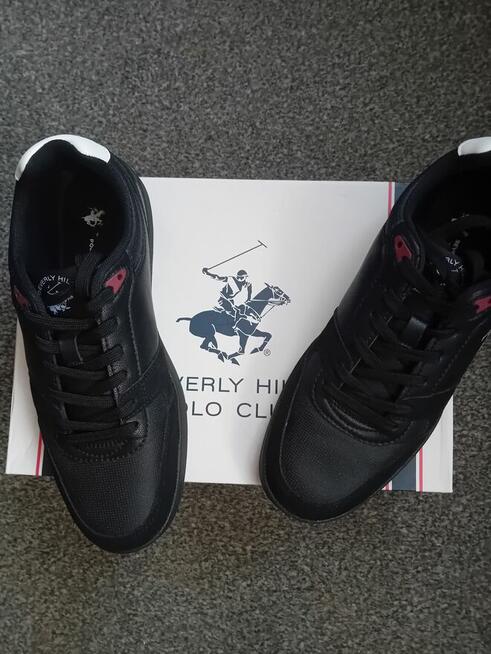 Nowe Beverly Hills Polo Club sneakersy kolor czarny CEO-S25C