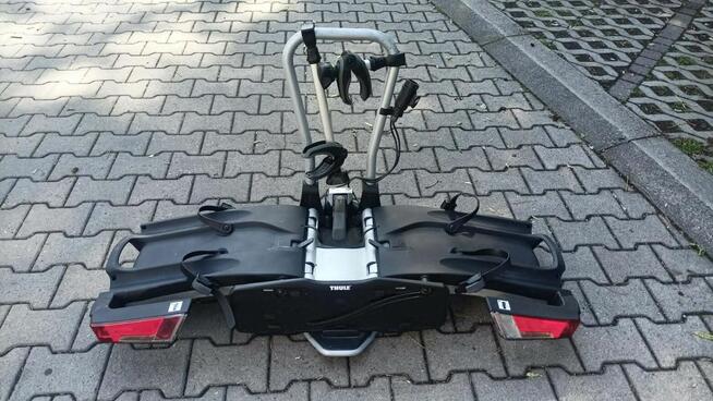 Bagażnik hak Thule Easy Fold 931 2 rowery 13pin, 60kg st.bdb