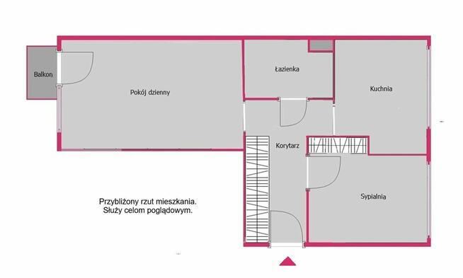 Sprzedam dwupokojowe mieszkanie 39 m na osiedlu Mokre