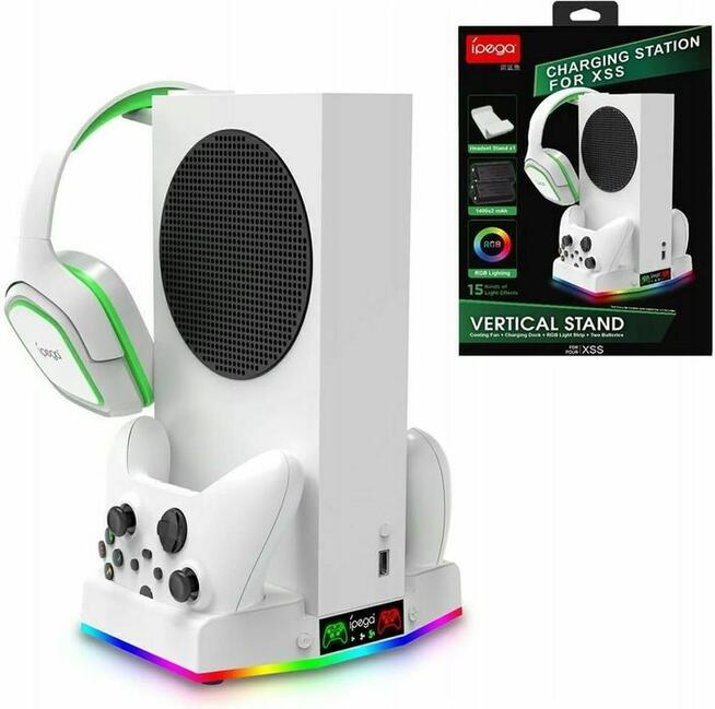 Podstawka Chłodząca Stacja ładująca do konsoli Xbox Series S