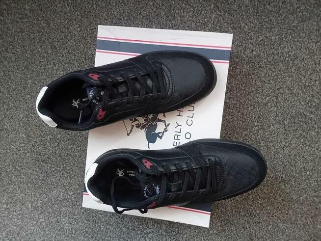 Nowe Beverly Hills Polo Club sneakersy kolor czarny CEO-S25C