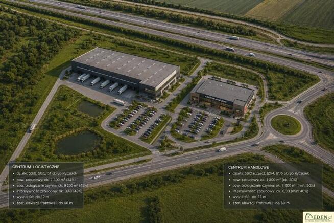 Działka budowlana Ryczołek gm. Kałuszyn