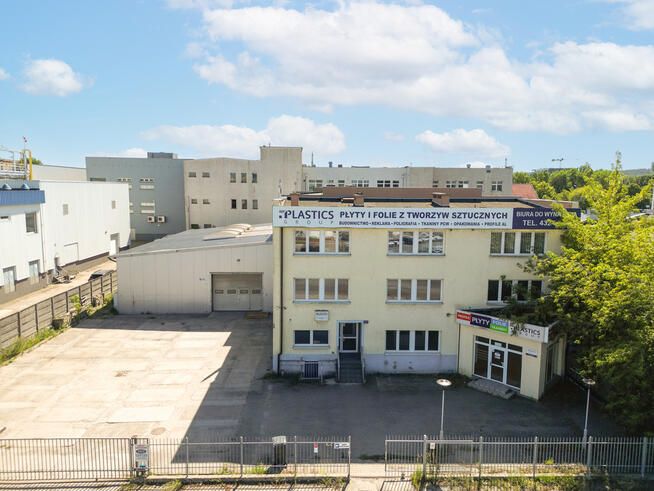 Biurowiec+2 Hale+Plac - Nieruchomość inwestycyjna.