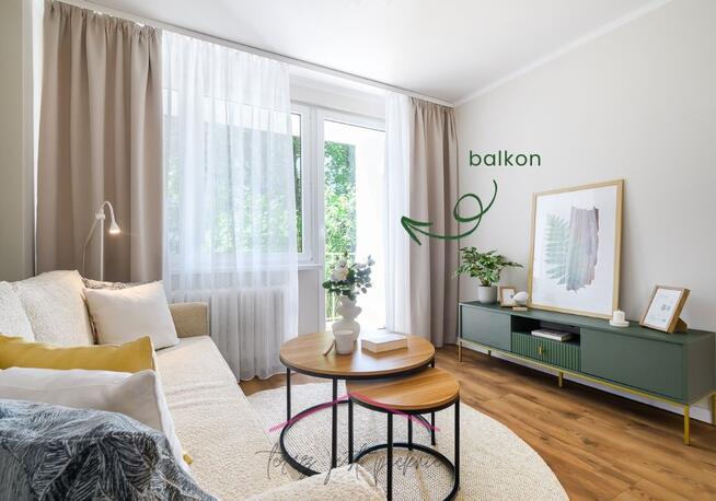 ✩ 3 POKOJE ✩ wysoki standard ✩ BALKON ✩ tramwaj ✩