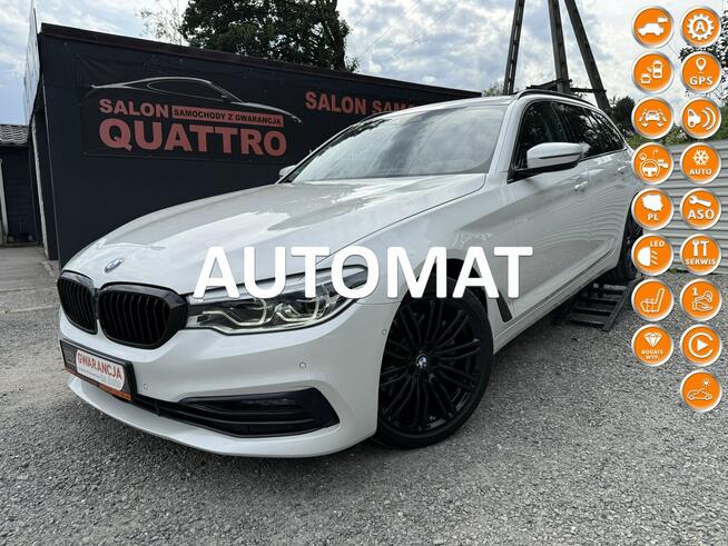 BMW 525 Serwis ASO. Sport-Line. Panorama. Virtualny kokpit. Kamera 360’.