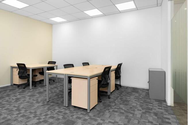 10-osobowe biuro open space w Regus Jaracza