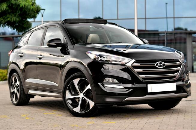 Hyundai Tucson 1,7 CRDi 140Km Bi-Xenon Ledy Skóra Grzana Navi Kamera Panorama Dach