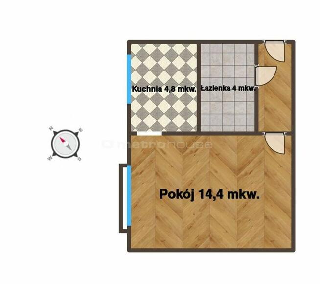 Kawalerka 25 m² Zgierz Niski czynsz 320 zł!