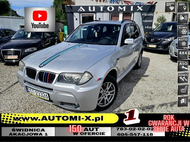 BMW X3 LIFT/M-Pakiet ,SUPER STAN!Piękna skóra,Nawigacja,GWARANCJA,Zamiana