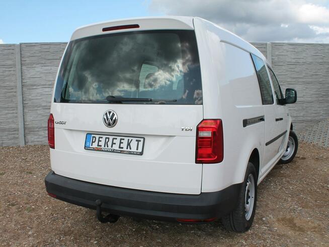 VW Caddy 2.0 TDI 102 KM MAXI Long 5 OSOBOWY Klima GRZANE Fotele SERWIS