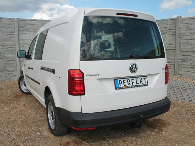 VW Caddy 2.0 TDI 102 KM MAXI Long 5 OSOBOWY Klima GRZANE Fotele SERWIS