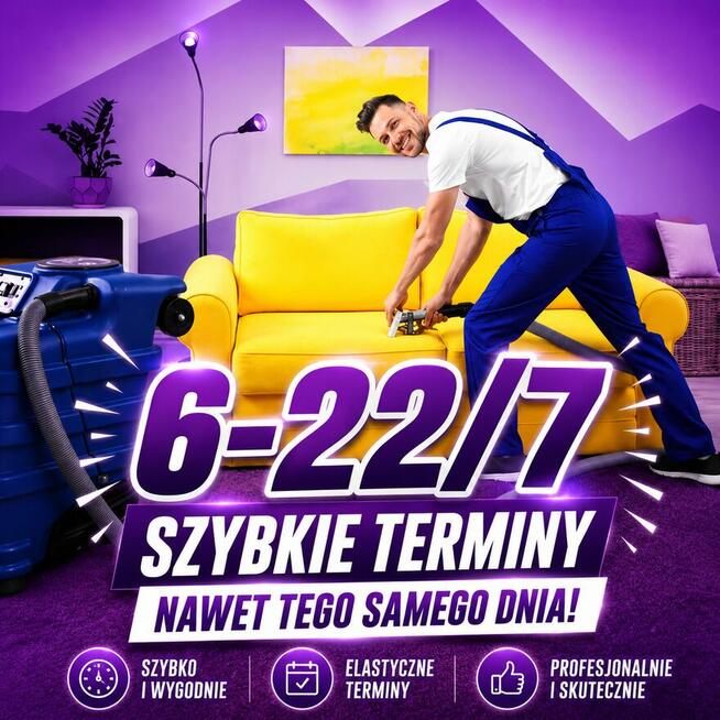 Profesjonalne czyszczenie i pranie kanap, sof, foteli