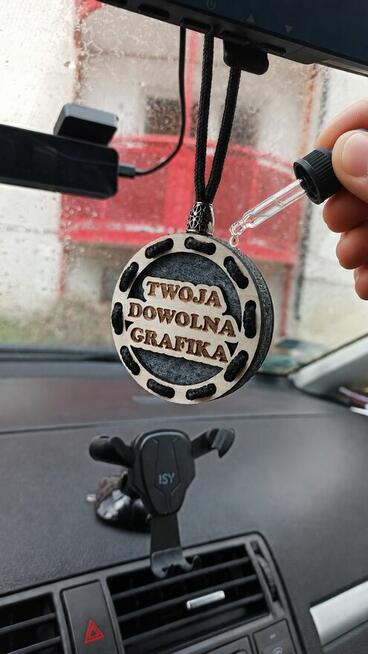 Personalizowana Zawieszka do Auta | Twój Grawer | Drewniany