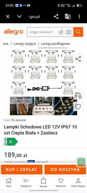 Oświetlenie tarasowe
