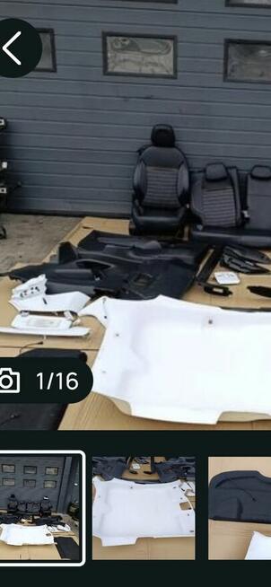 PEUGEOT208 1 15-19 ROK 3D CAŁE WNETRZE FOTELE BOCZKI KOMPLET