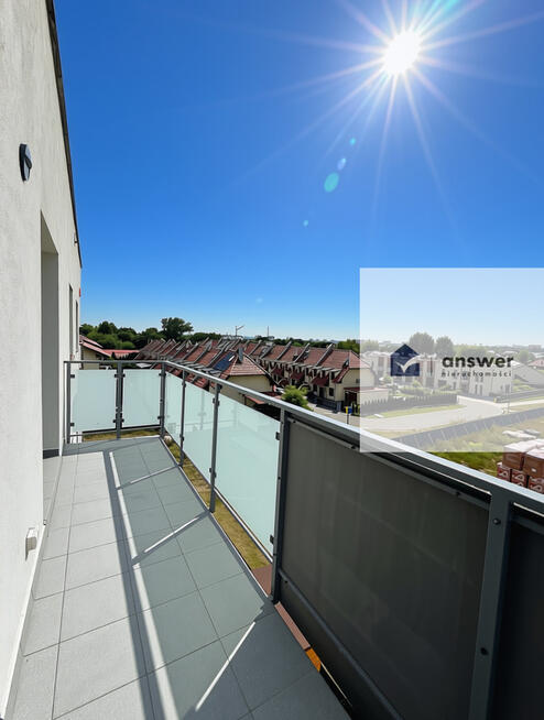 Mieszkanie 50,5 m² | Nowe Małomice | Balkon