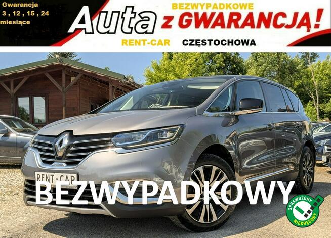 Renault Espace 1.6dCi*160PS*OPŁACONY*Bezwypadkowy Automat 4Control*Navi*GWARANCJA 24