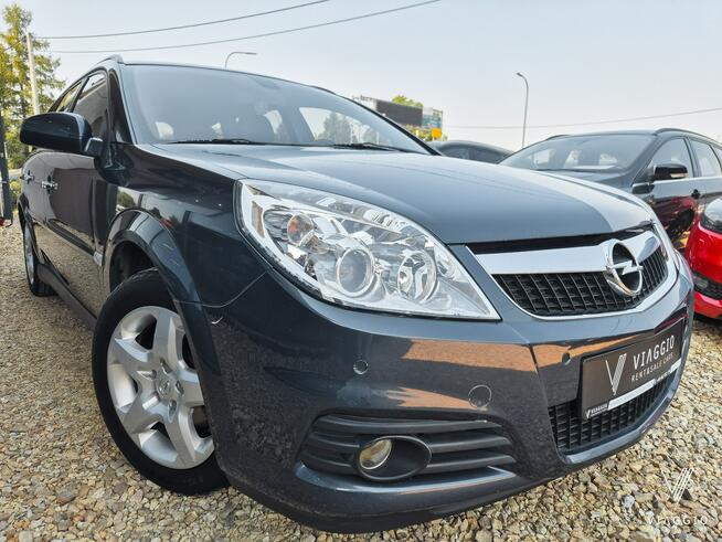 Vectra 1.9 benzyna 120km SKÓRA hak NAVI czujniki SERWIS 2008
