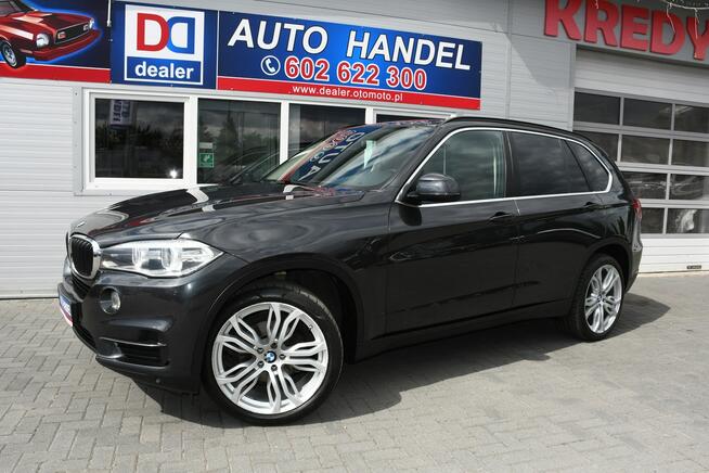 BMW X5 Automat 100%-Bezwypadkowy Serwis 7-osób Bi-Xenon LED Navi Skóra Euro-6