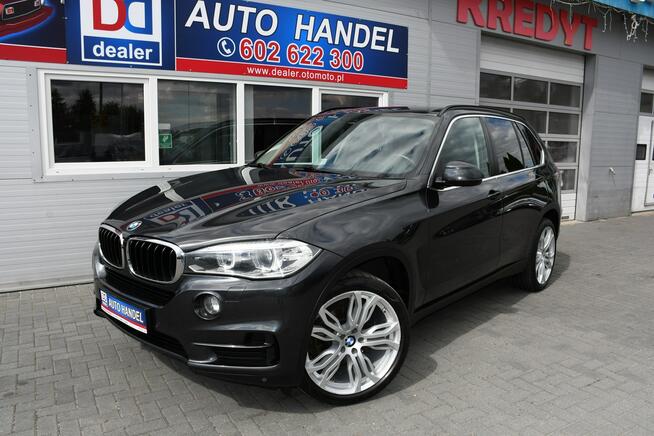 BMW X5 Automat 100%-Bezwypadkowy Serwis 7-osób Bi-Xenon LED Navi Skóra Euro-6