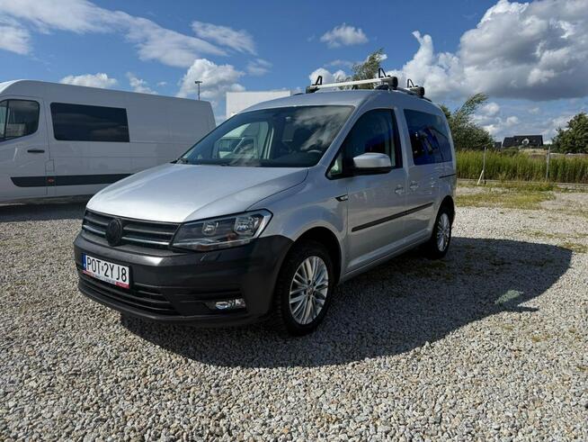 Volkswagen Caddy Automat/Aktywny tempomat/Klima/Grzane fotele/Klimatyzowany schowek/