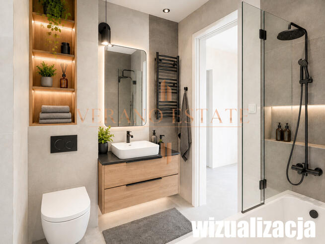 NOWE BUDOWNICTWO | 48,2 m² | BALKON | GARAŻ |