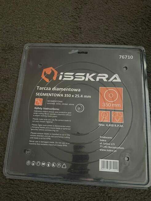 Tarcza diamentowa Segmentowa - ISSKRA