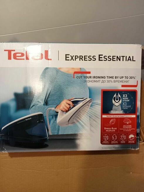 żelazko z generatorem pary tefal express essential sv6116