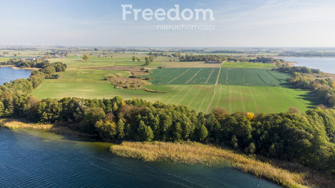 Działka nad jeziorem Kaliszańskim z WZ na 16 domów