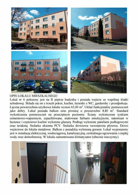 Syndyk sprzeda 1/2 udziału w lokalu mieszkalnym Słupy