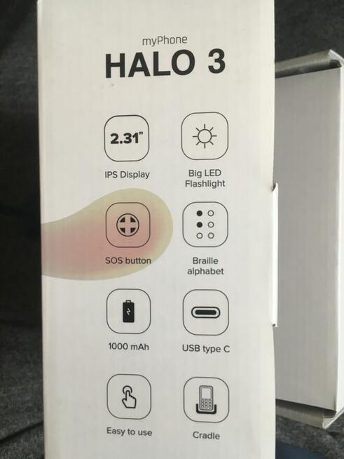 Telefon myPhone HALO 3 bez baterii