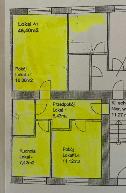 46 m² | 2 pokoje + POTENCJAŁ NA 3 | PCK | 339 000 zł