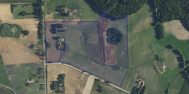 Grunt rolny o powierzchni 13,32 ha