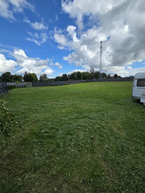Działka budowlana 1500m2 ogrodzona