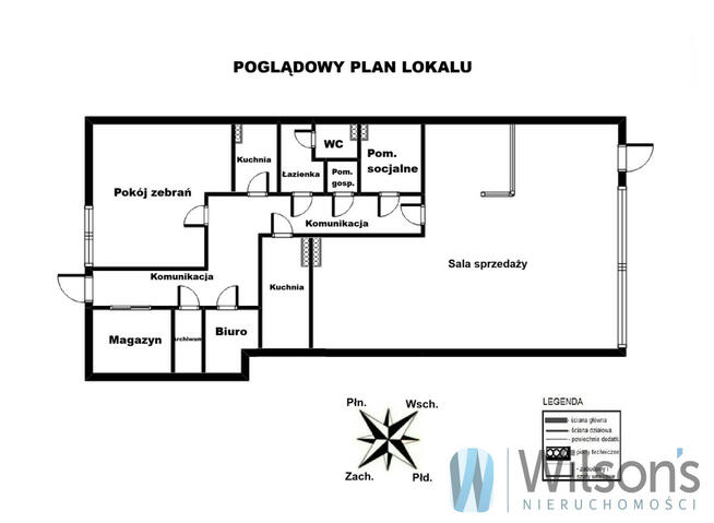Lokal użytkowy Warszawa gm. Wola Wola, Koło, Jana Brożka