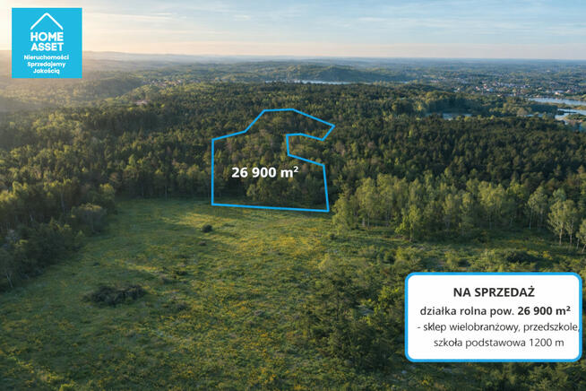 Działka rolna Bieszkowice gm. Wejherowo,