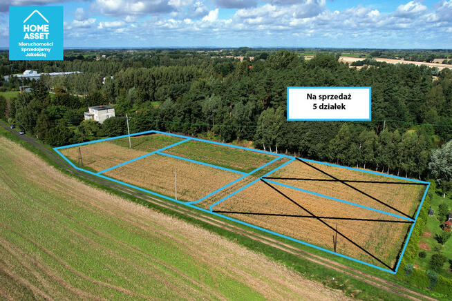 Działka budowlana Piaskowiec gm. Ostaszewo,