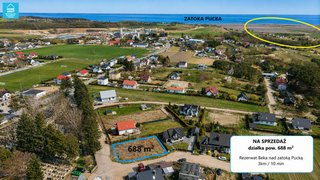 Działka budowlana Mrzezino gm. Puck, Św. Józefa