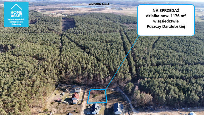 Działka budowlana Warszkowo gm. Wejherowo, Świerkowa